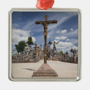 Litauen, Centrala Litauen, Siauliai, Kulle 6 Julgransprydnad Metall