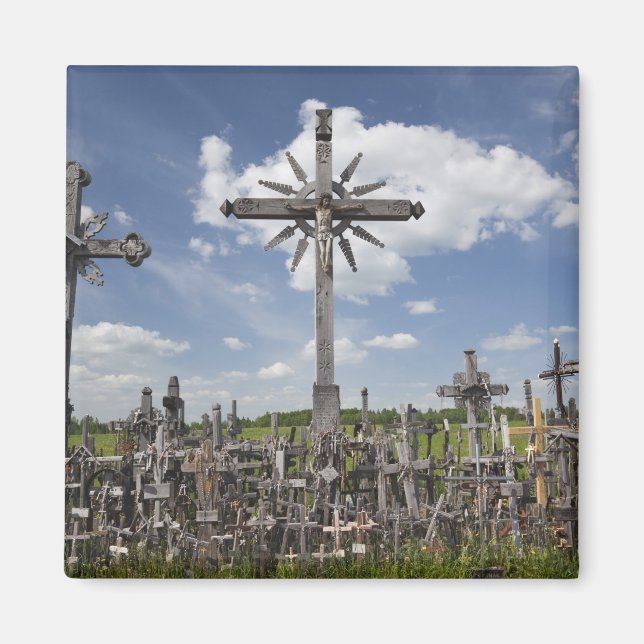 Litauen, Centrala Litauen, Siauliai, Kulle 7 Magnet (Framsidan)