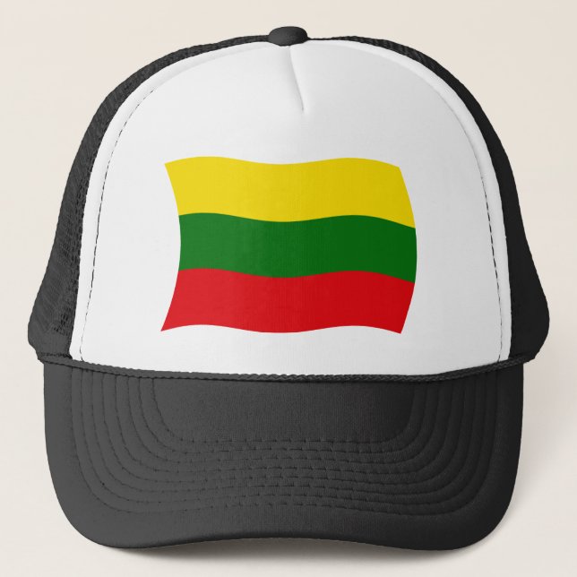 Litauen Flagg Hatt Keps (Framsida)