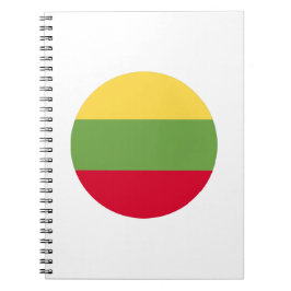Litauen Flagga Anteckningsbok