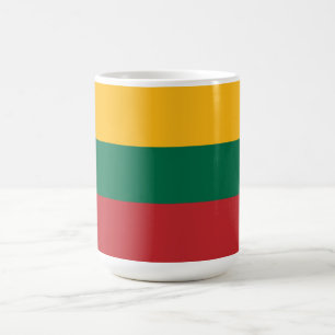 Litauen flagga kaffemugg