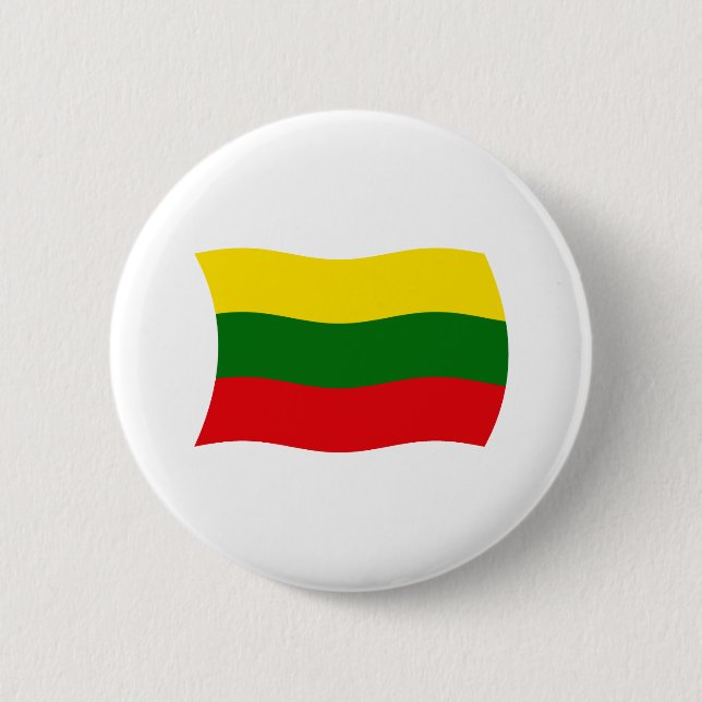 Litauen Flagga Knapp (Framsida)