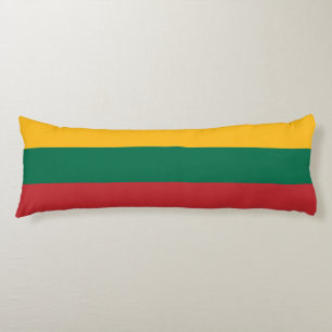 Litauen Flagga Kroppskudde