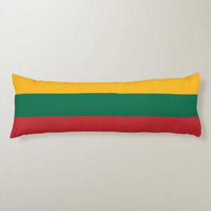 Litauen flagga kroppskudde