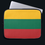 Litauen Flagga Laptop sleeve<br><div class="desc">Skydda din bärbara dator i stil med den här exklusiven, laptop sleeve, som har Litauens pulserande flagga! Detta laptop sleeve, som är uppbyggt med både funktionalitet och nationellt pride i åtanke, är mer än bara ett skyddat tillbehör. Den slående utformningen av Litauens flagga för samman gult, grönt och rött i...</div>