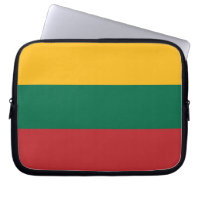 Litauen Flagga Laptop sleeve