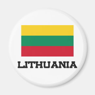 Litauen flagga magnet