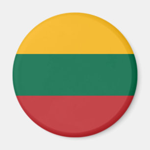 Litauen Flagga Magnet
