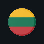 Litauen Flagga Magnet<br><div class="desc">Litauen Flagga</div>
