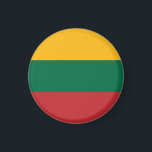 Litauen Flagga Magnet<br><div class="desc">Litauen Flagga</div>