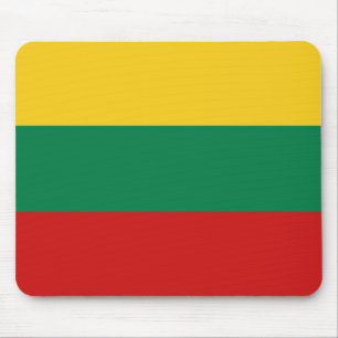 Litauen Flagga Mousepad Musmatta