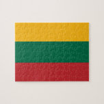 Litauen Flagga Pussel<br><div class="desc">Litauen Flagga</div>