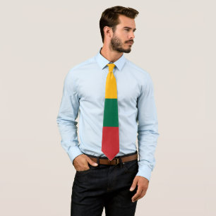 Litauen flagga slips