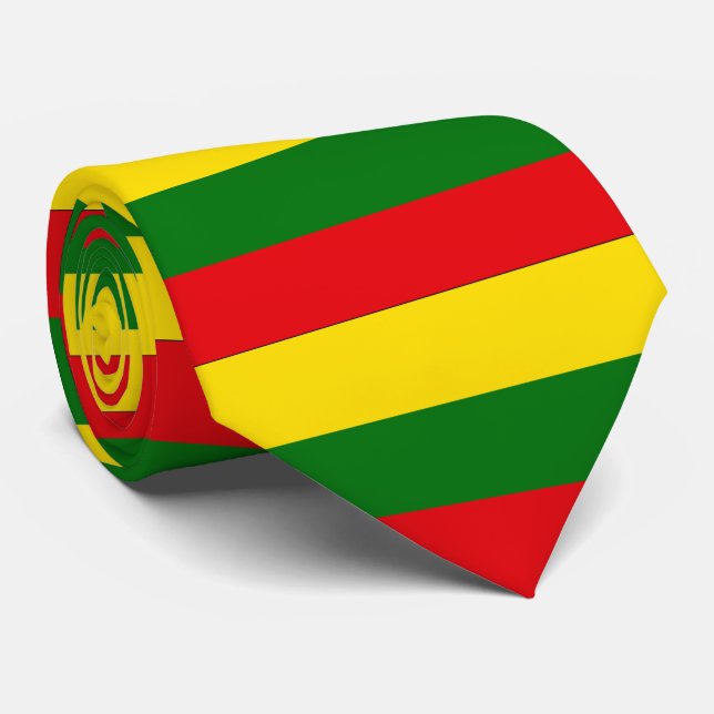 Litauen flagga slips (Rullad)
