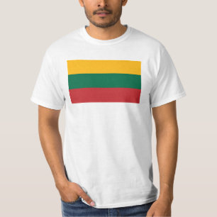 Litauen Flagga T Shirt