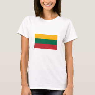 Litauen Flagga T Shirt