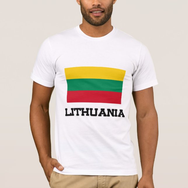 Litauen Flagga Tröja (Framsida)