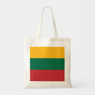 Litauen Flagga Tygkasse
