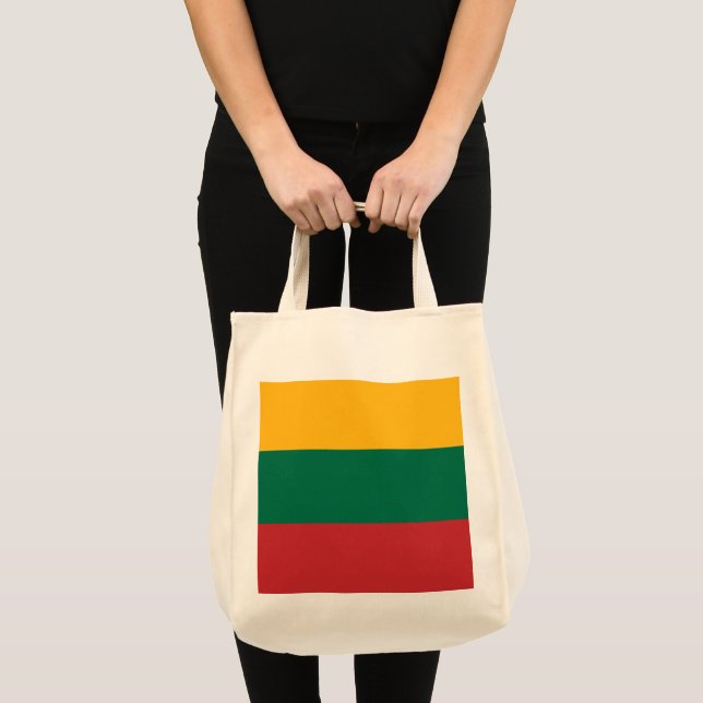 Litauen flagga tygkasse (Framsida (produkt))