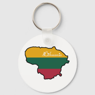 Litauen Keychain Nyckelring