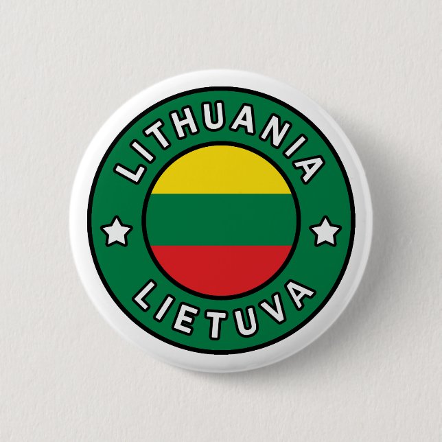 Litauen Lietuva Knapp (Framsida)