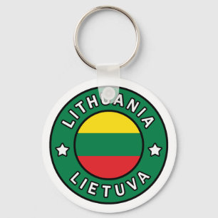 Litauen Lietuva Nyckelring