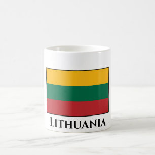 Litauen (Litauen), Flagga Kaffemugg