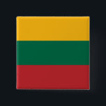 Litauen (Litauen), Flagga Knapp<br><div class="desc">Anpassade World Flagga Products ( i världen) - Lägg gärna till din egen text.</div>