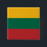 Litauen (Litauen), Flagga Knapp<br><div class="desc">Anpassade World Flagga Products ( i världen) - Lägg gärna till din egen text.</div>