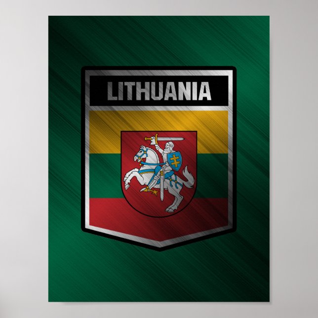 Litauen Poster (Framsidan)