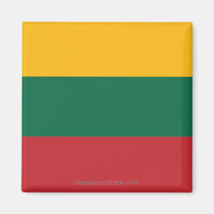 Litauen slättflagga magnet