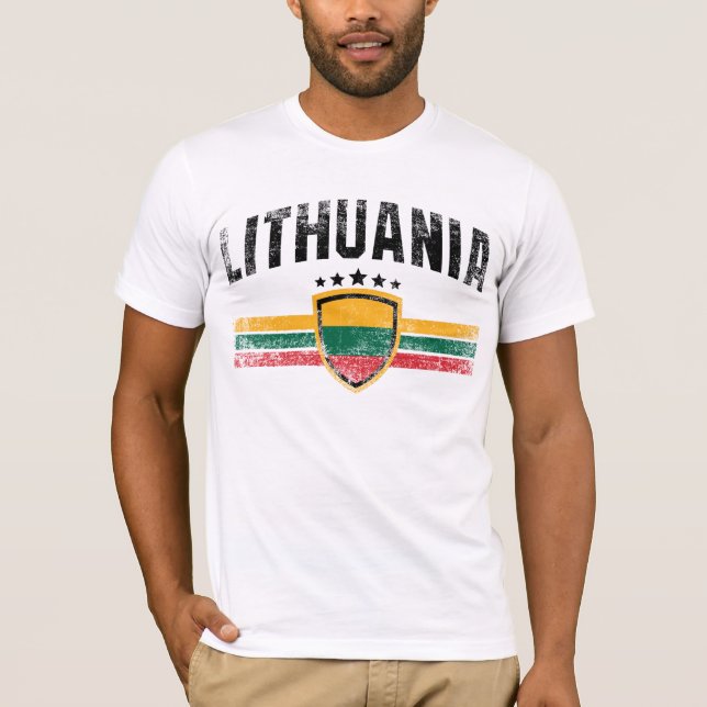 Litauen T-shirt (Framsida)