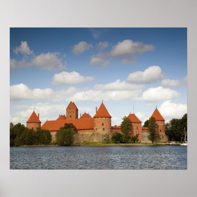 Litauen, Trakai, Trakai Historical National 2 Poster (Framsidan)