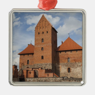 Litauen, Trakai, Trakai historiska nationalpark 3 Julgransprydnad Metall