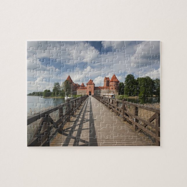 Litauen, Trakai, Trakai historiska nationalpark Pussel (Horisontell)