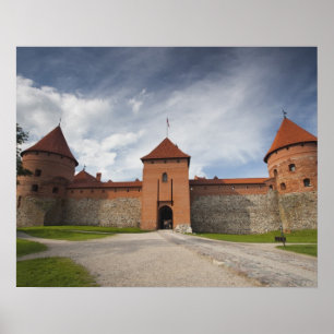 Litauen, Trakai, Trakai Historiska nationen 4 Poster