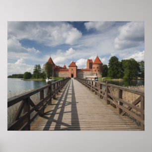 Litauen, Trakai, Trakai Poster