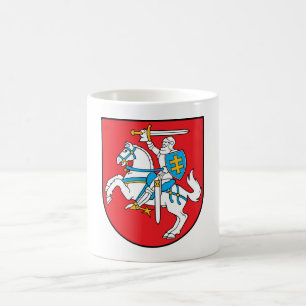 Litauen vapensköld kaffemugg