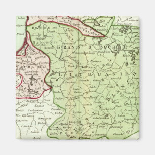 Litauen, Vitryssland Magnet