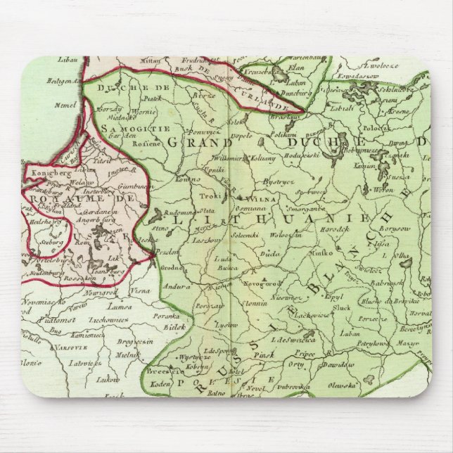 Litauen, Vitryssland Musmatta (Framsidan)