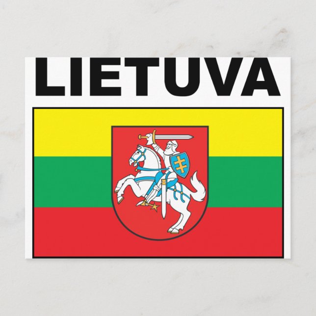 Litauen Vykort (Framsida)