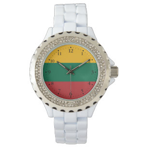 Litauens flagga armbandsur