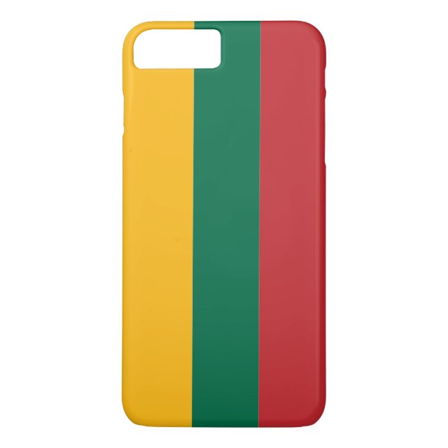 Litauens flagga Case-Mate iPhone skal (Baksida)
