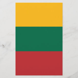 Litauens flagga flygblad