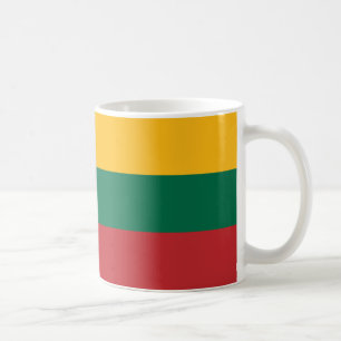 Litauens flagga kaffemugg