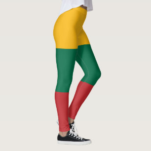 Litauens flagga leggings