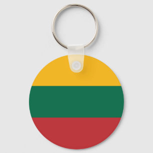 Litauens flagga nyckelring