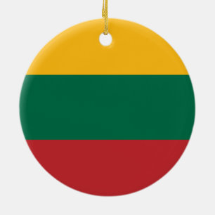 Litauens flagga Ornament