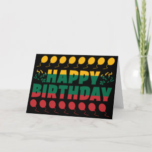 Litauens Flagga Patriotic Birthday Kort