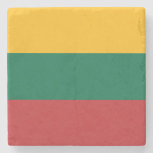 Litauens flagga stenunderlägg